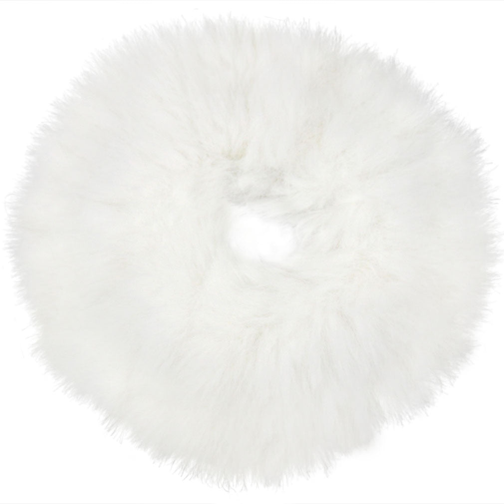 Faux Rabbit Fur Hair Scrunchies Elastic Hair Band 1pc