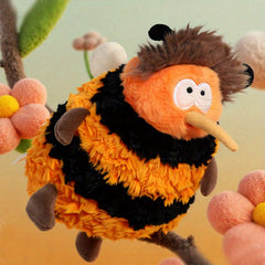 Bee Stuffed Animal Soft Plush with Expressive Eyes & Heartwarming Gift