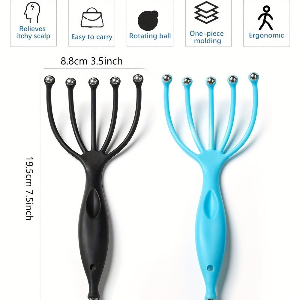 Portable Five Claw Scalp Massager for Relaxation