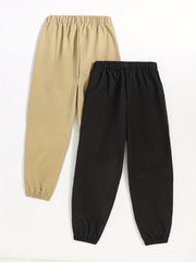 Boys Letter Print Cargo Pants Elastic Waist Jogger Pants Kids Clothing