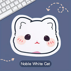 Portable Cartoon Non Slip Mouse Pad Soft Material Comfortable Touch