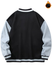 Men's Casual Baseball Jacket K & O Print