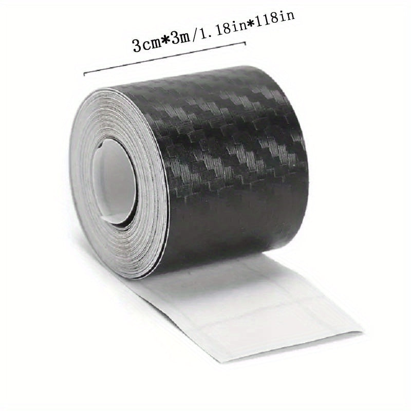 5M Carbon Fiber Scratch-proof Film for Car Thresholds