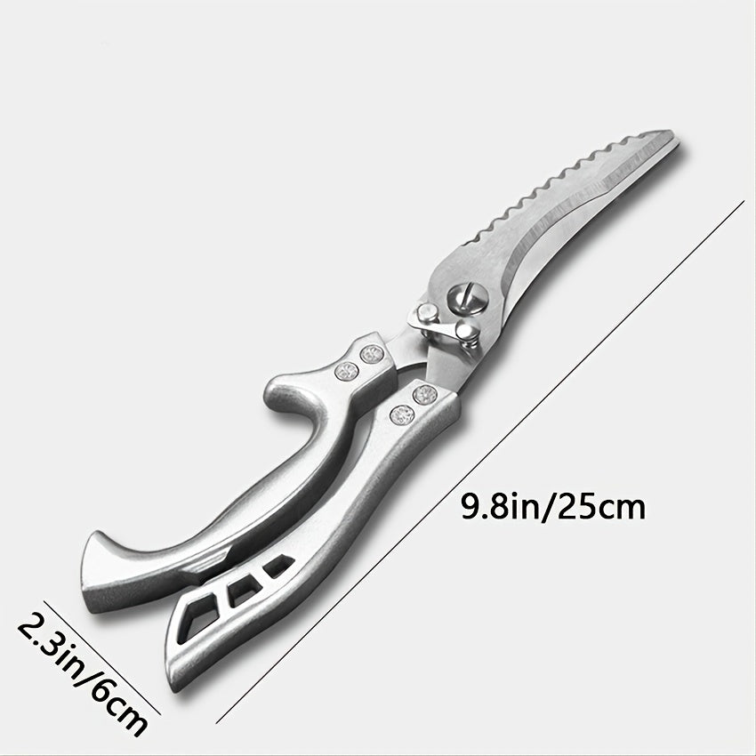 Kitchen Poultry Shears Stainless Steel Scissors Meat/Vegetable Grill Chef Cookin