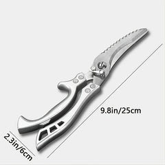 Kitchen Poultry Shears Stainless Steel Scissors Meat/Vegetable Grill Chef Cookin