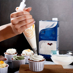 50Pcs Set Piping Bag Cream Icing Piping Decor Disposable Cake Pastry Bag