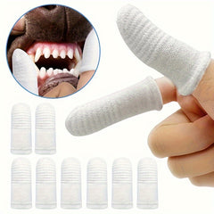 Dog Finger Toothbrush Pet Finger Brush For Teeth Cleaning