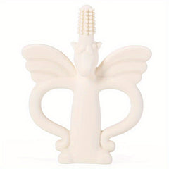 Portable Infant Toothbrush Teether for Soothing Baby's Sore Gums