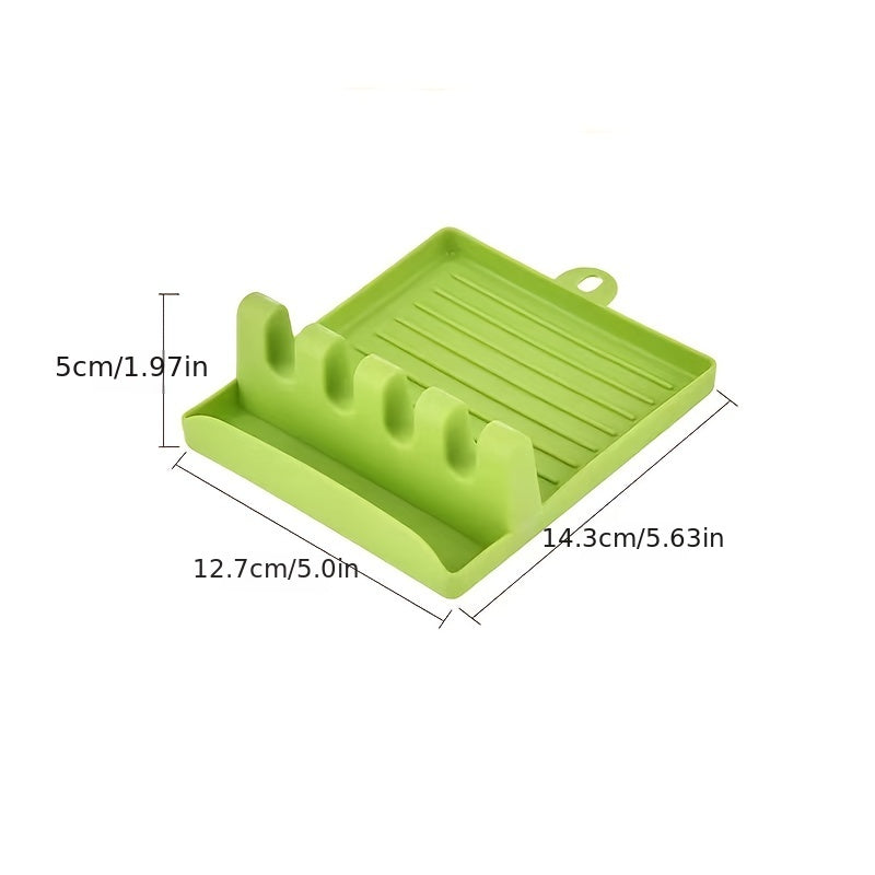 Kitchen Spatula Storage Rack Holder Organizer Wall-Mounted Shelf
