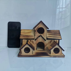 Stylish Wooden Bird House for Outdoor Garden D&eacute;cor