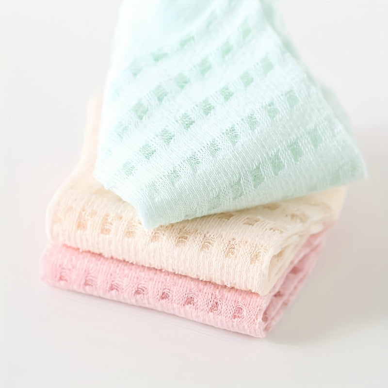 5 Pairs Mesh Low Cut Ankle Socks Women's Stockings