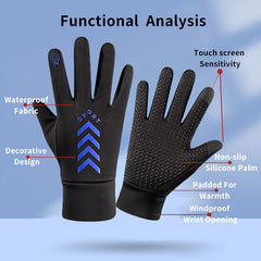 Waterproof Touchscreen Gloves for Winter Sports