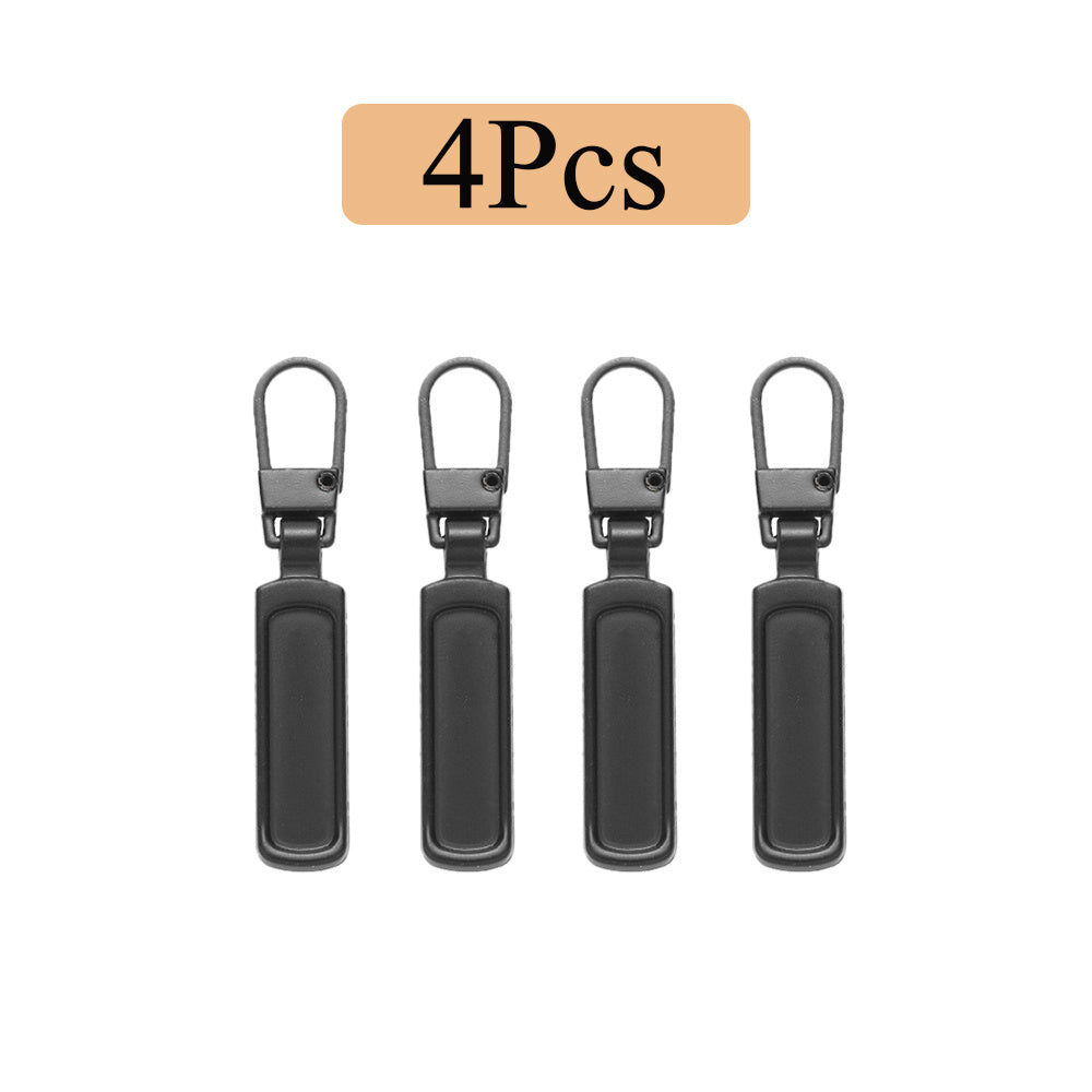 4pcs Detachable Zipper Pull Replacement For Jeans & Backpack
