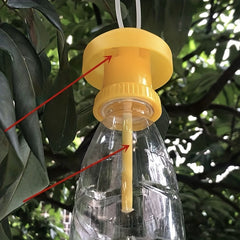 1pc Trap Cap Head Fruit Fly Trap Plastic Fly Trap Fly Catcher