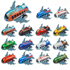 Mini Airplane Toys Internal Power Manual Pull Back Creative Toy