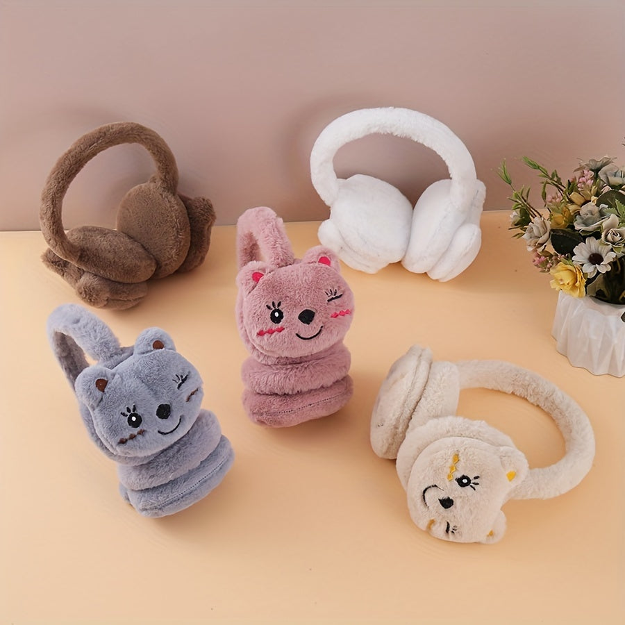Adjustable Fruit Earmuffs Winter Warm Ear Warmer