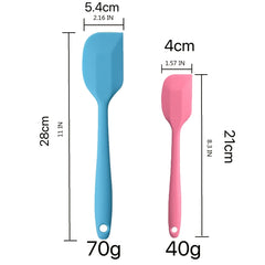 2pcs Silicone Spatula 8 inch 11 inch Rubber Spatula Heat Resistant Seamless