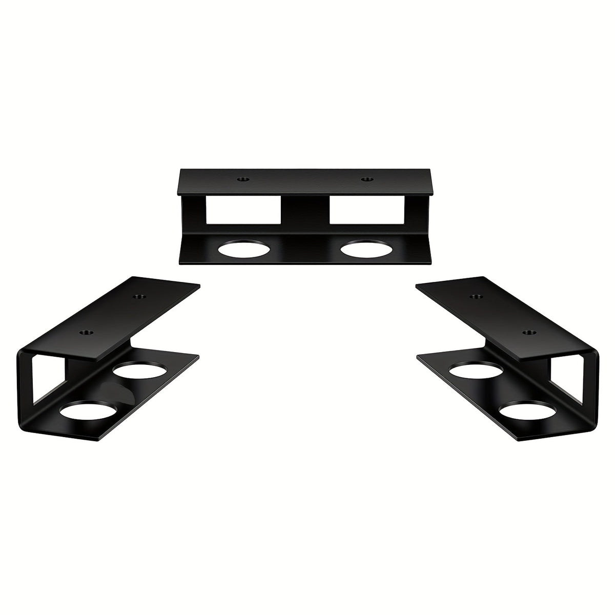 Under Desk Laptop Holder Mount with Screw - Under Table Laptop Mount Bracket