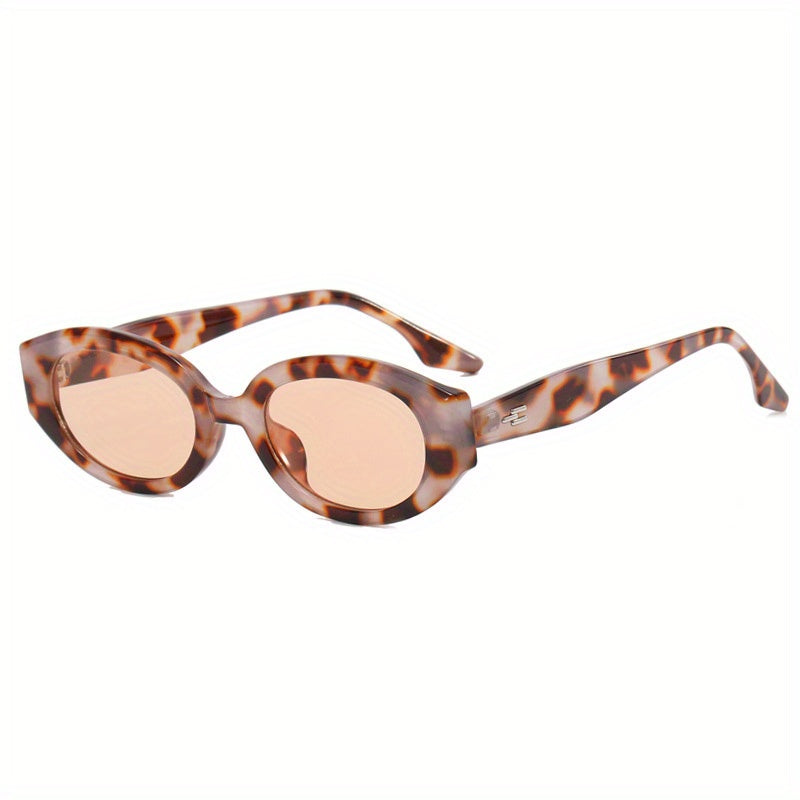 Irregular Rivet Jelly Sunglasses UV400