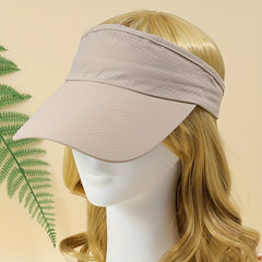 Mesh Breathable Visor Hat UV Protection Lightweight Baseball Cap
