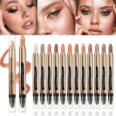 Pearly & Shimmer Eyeshadow Stick Waterproof Makeup