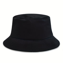 Butterfly Embroidery Bucket Hat Flag Pattern Unisex Basin Hat