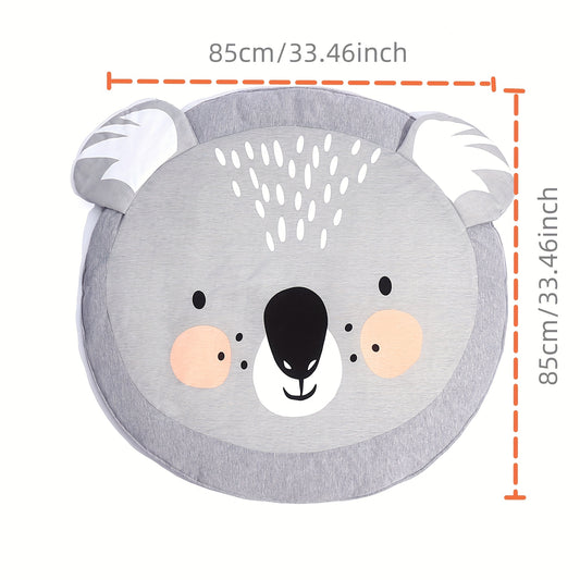 3D Animal Carpet with Inner Liner for Kids' Room Decor