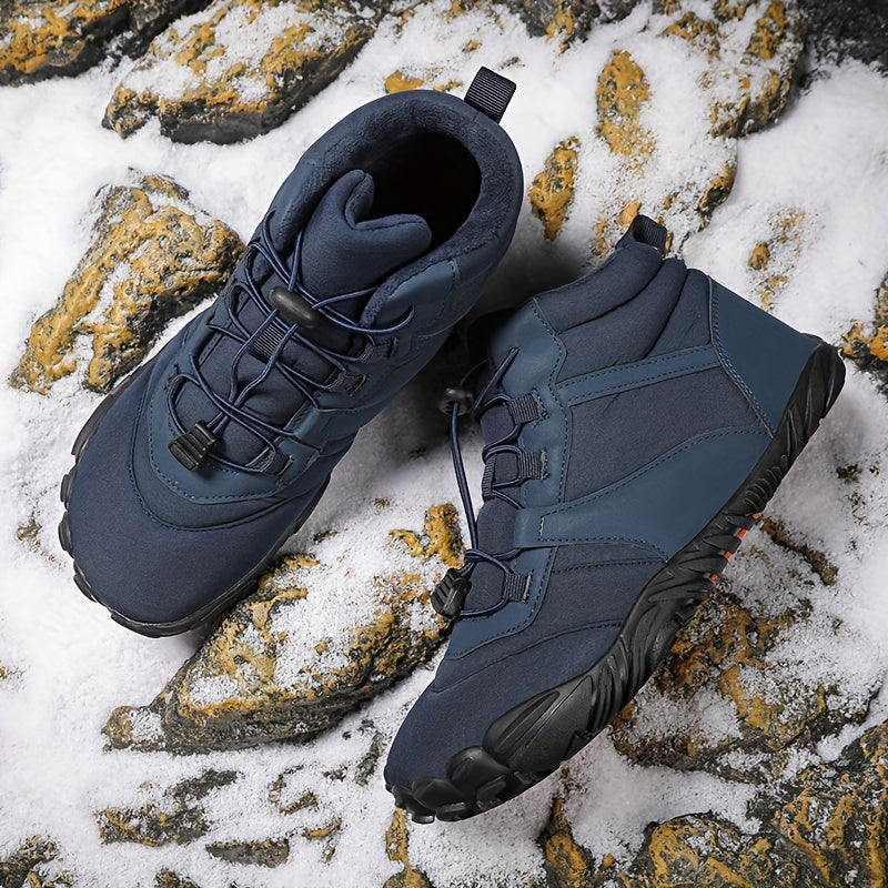 Women's Non slip Thick Warm Hiking Shoes - Outdoor Camping Shoes