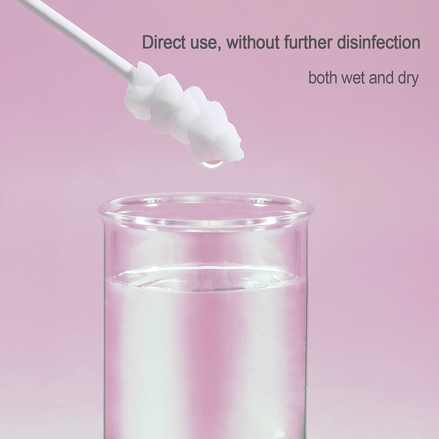 30pcs Baby Tongue Cleaner Oral Cleaning Gauze