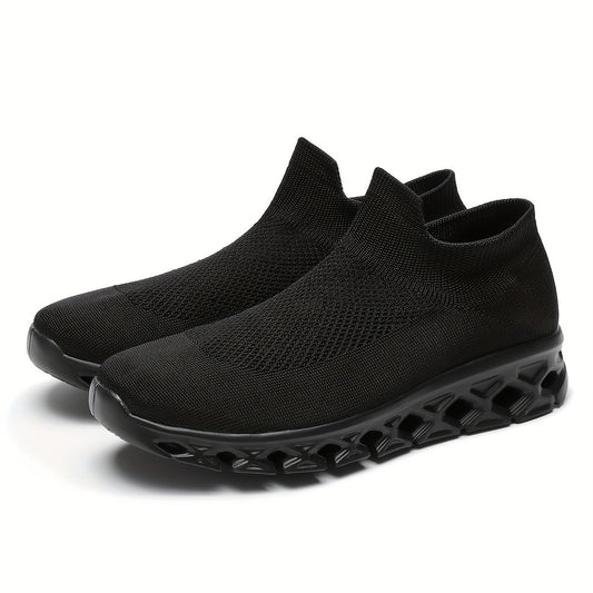 Men's Slip on Blade Sneakers Lightweight Breathable Sock Shoes