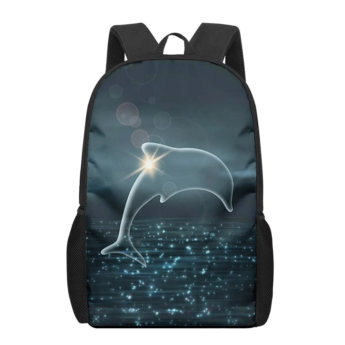 Dolphin Animal 3D Pattern School Bag for Children Girls Boys