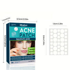 Hydrocolloid Acne Patches - Cover Zits and Blemishes