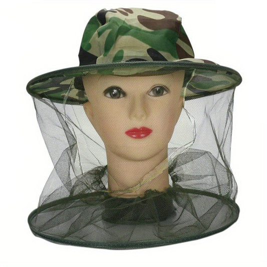 Anti Mosquito Head Net Hat Sun Hat Bug Hat
