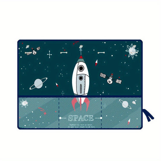 Adjustable Cartoon Car Sun Shade Curtain with Side Window Pocket