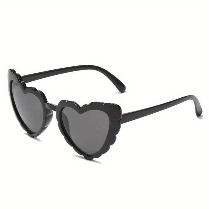 Heart Sunglasses For Women Men Gradient Lens Glasses Photo Props UV400