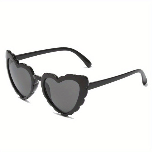 Heart Sunglasses For Women Men Gradient Lens Glasses Photo Props UV400