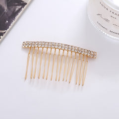 Rhinestone Decor Hair Comb Bridal Wedding Headwear Hair Accessory