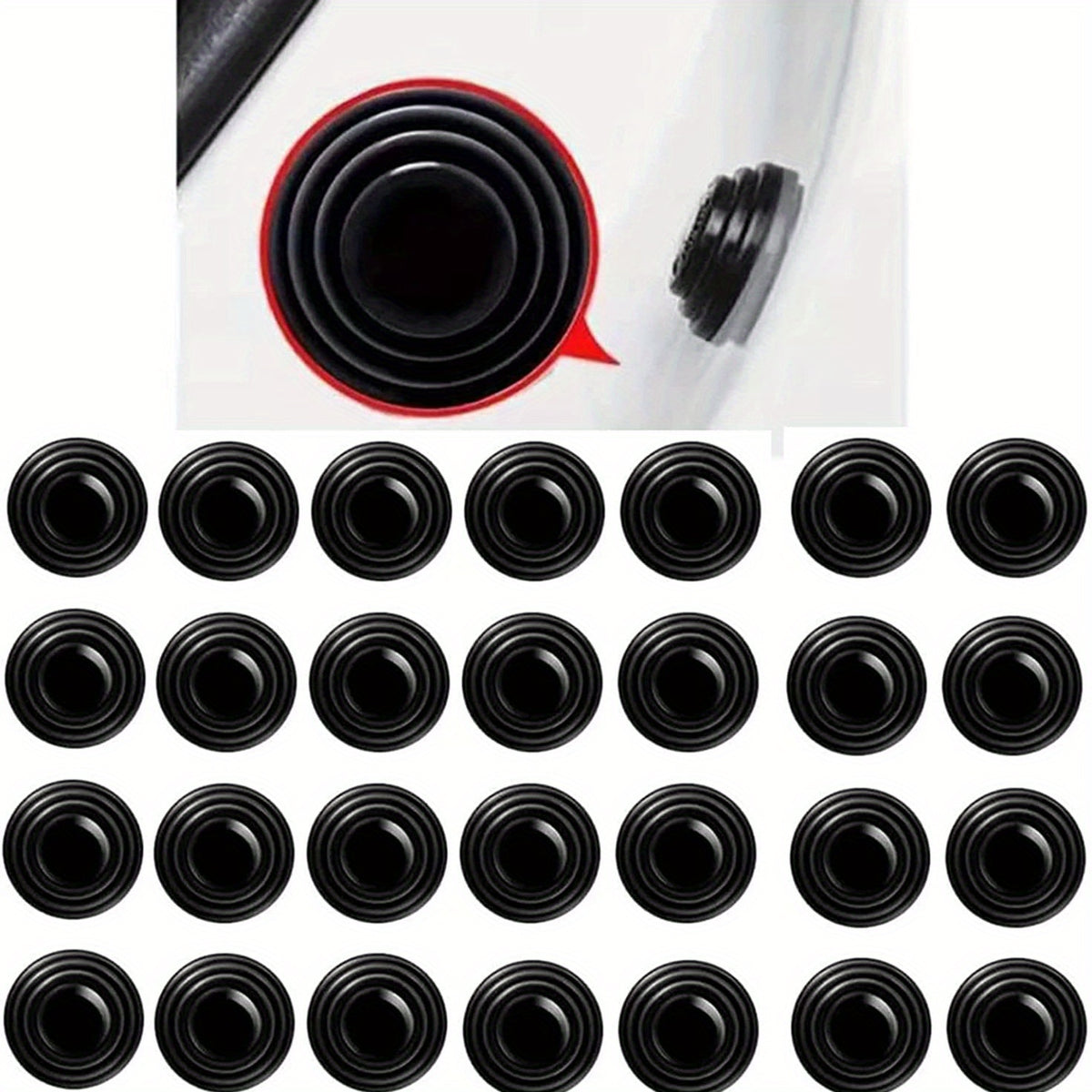 Car Door Shock Absorber Pad Anti-collision Sticker Car Accessories