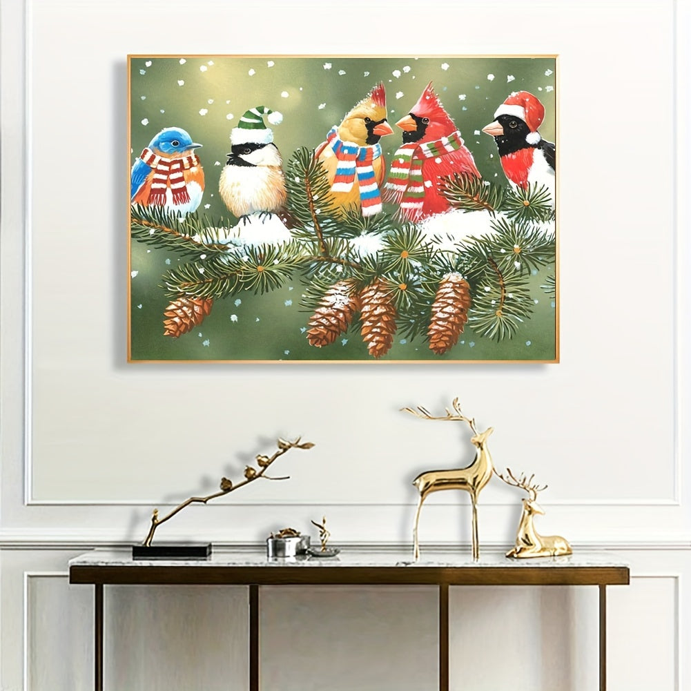 Bird Pattern Canvas Painting Poster for Home Wall Decoration