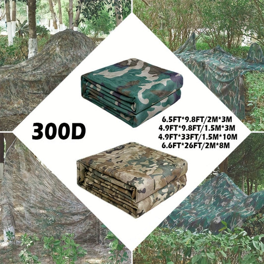 300D Camo Mesh Burlap Ground Blinds for Wildlife Photography