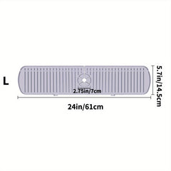 Silicone Table Mat Faucet Sink Splash Guard Kitchen Water Catcher Cover
