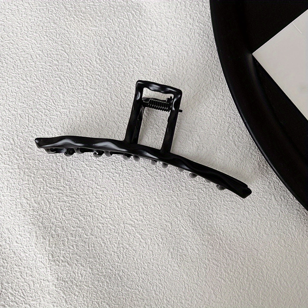 Metal Style Large Hair Claw Headwear Back Head Claw Shark Claw Hair Accessories