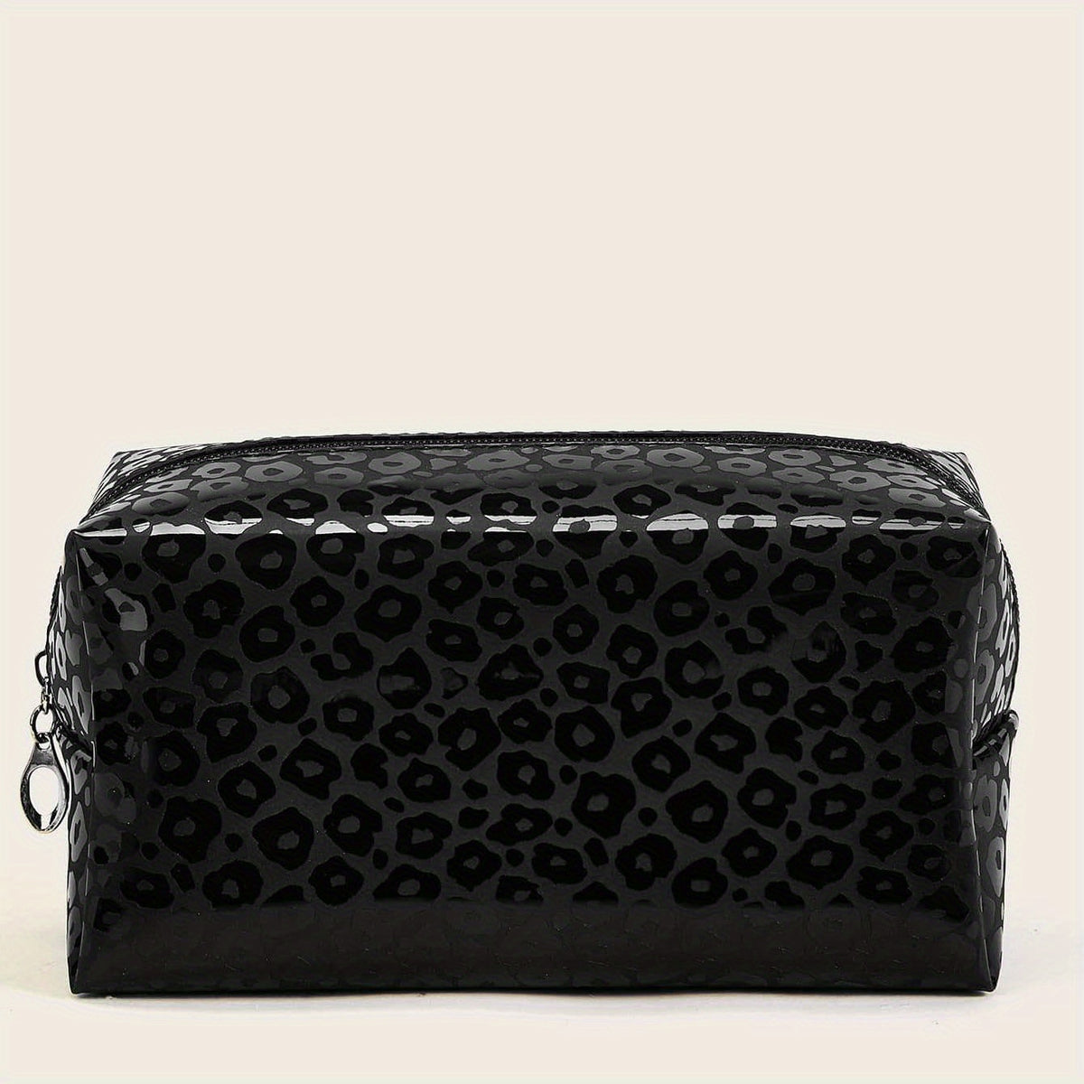 Leopard Print Makeup Bag for Travel and Organization