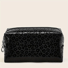 Leopard Print Makeup Bag for Travel and Organization