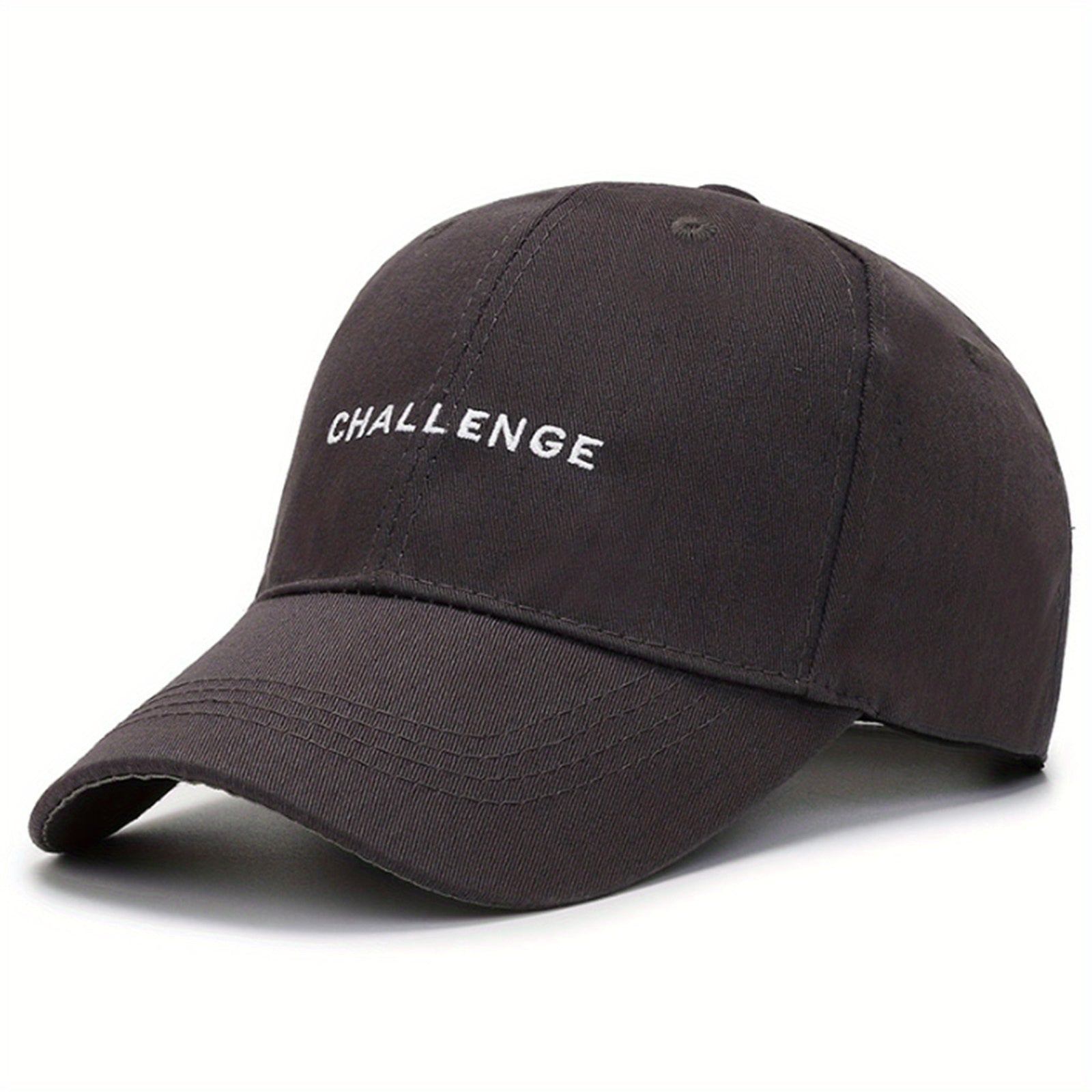 CH Letter Adjustable Baseball Cap - Fashionable Leisure Style