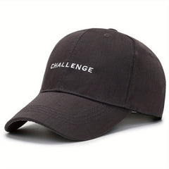 CH Letter Adjustable Baseball Cap - Fashionable Leisure Style