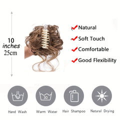 Curly Wavy Synthetic Hair Scrunchies Extensions For Women