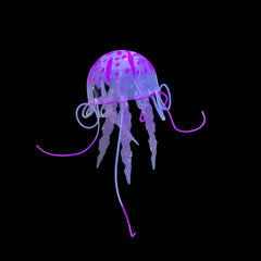 Silicone Glowing Jellyfish for Aquarium Decoration