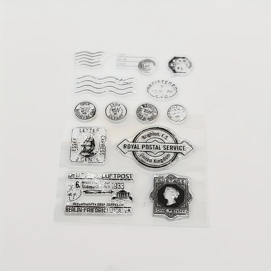 1pc Postmark DIY Scrapbooking Cartoon Seal