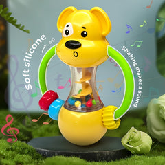 Puppy Themed Rattle Early Learning Toy for Youngsters